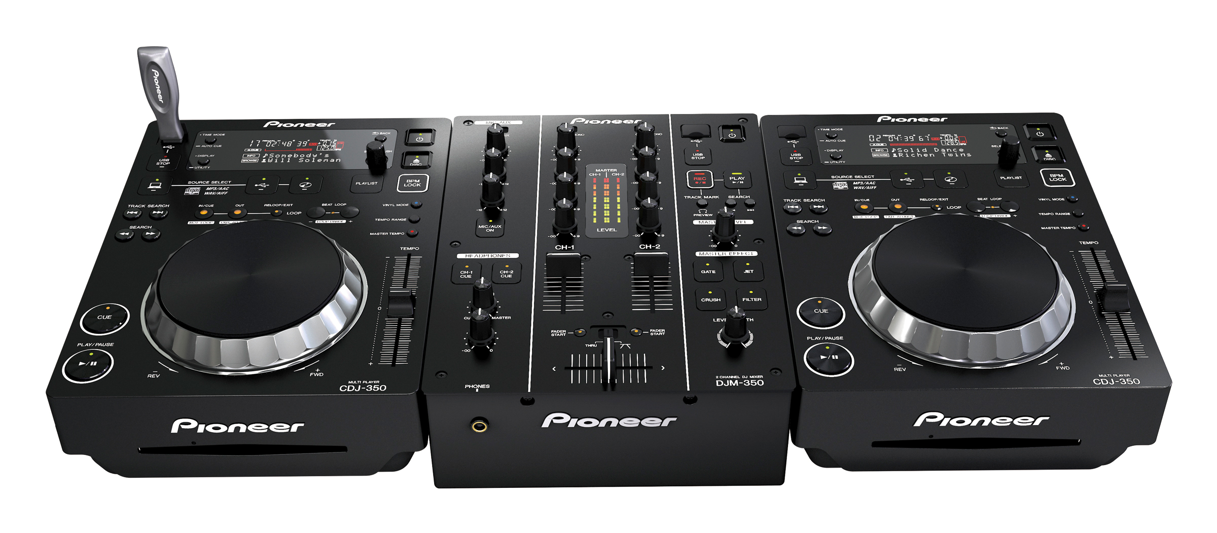 PACK PIONEER CDJ350